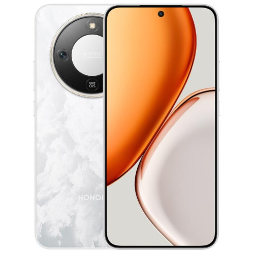 Honor X70, 8 Go + 256 Go, écran 6,79 pouces, MagicOS 9.0, Snapdragon 6 Gen 4 Octa Core, réseau : 5G, OTG, NFC, compatible Google Play (blanc) SH431W1676-316